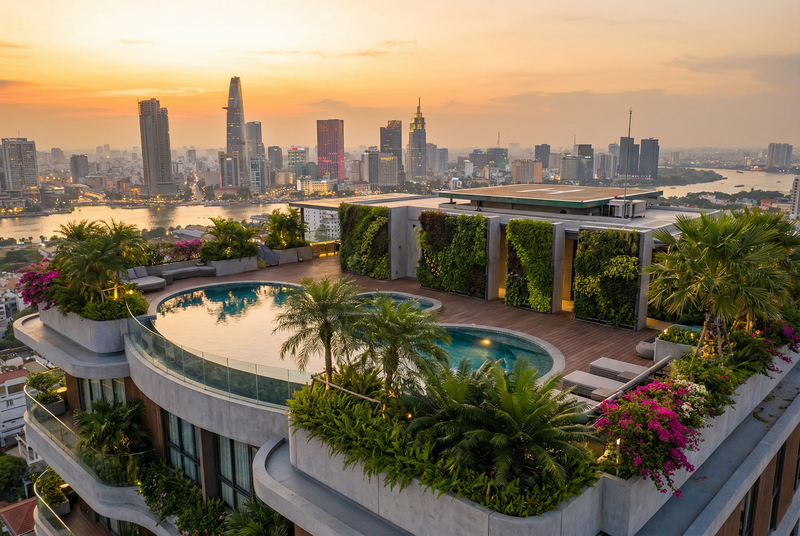 猎奇空中花园植物视频